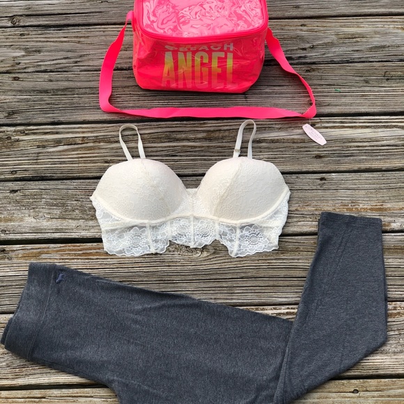PINK Victoria's Secret Other - PINK leggings, top, bag set!!